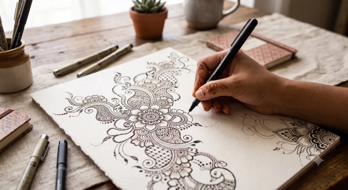 From Palm to Profit: Monetizing Your Mehendi Magic with the Henjoy App